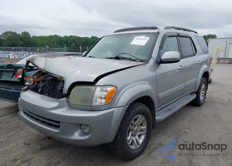 2005 Toyota Sequoia Sr5 V8 from USA, damaged, VIN 5TDBT44A95S239271